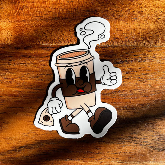 Eddie Espresso Sticker