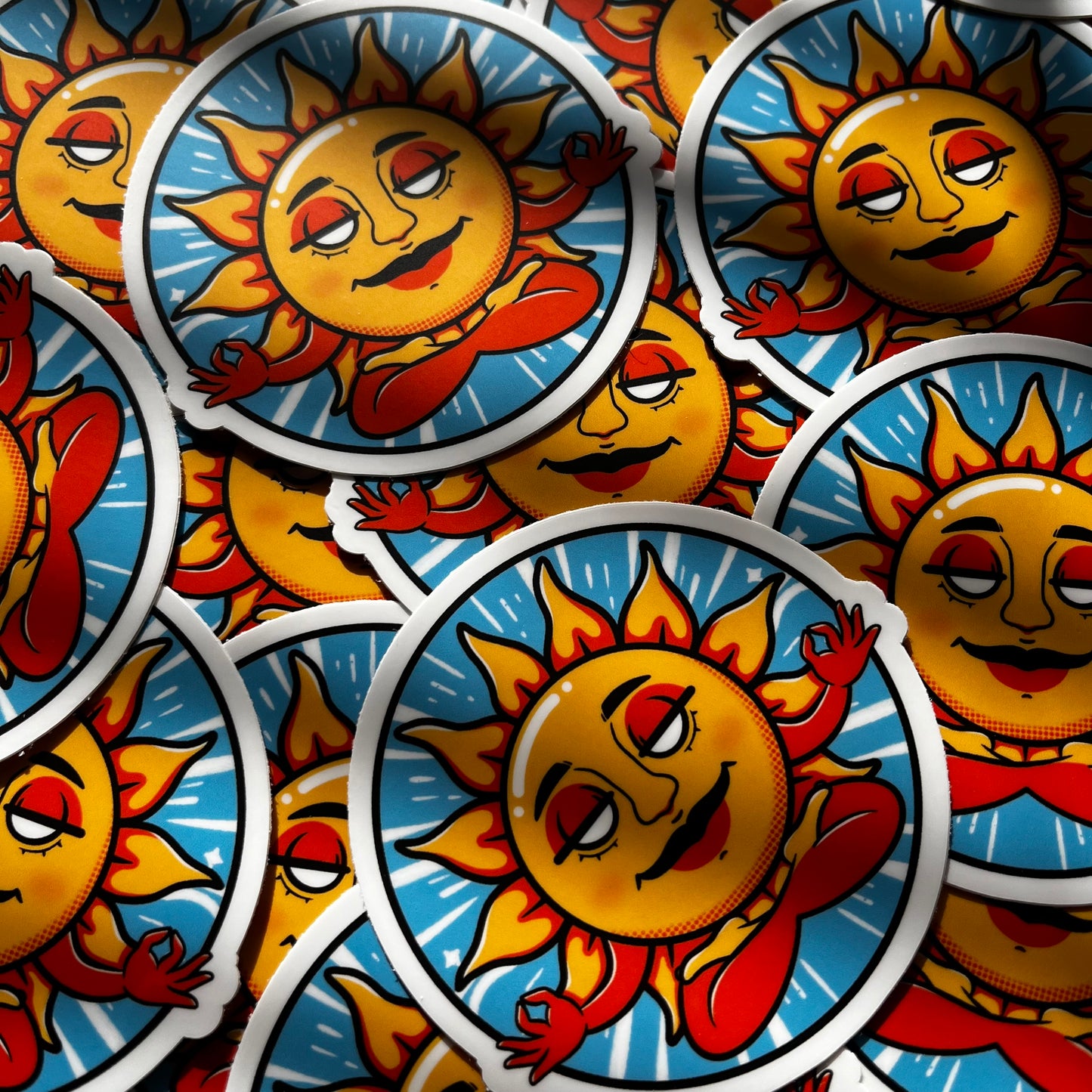 The Sun Sticker