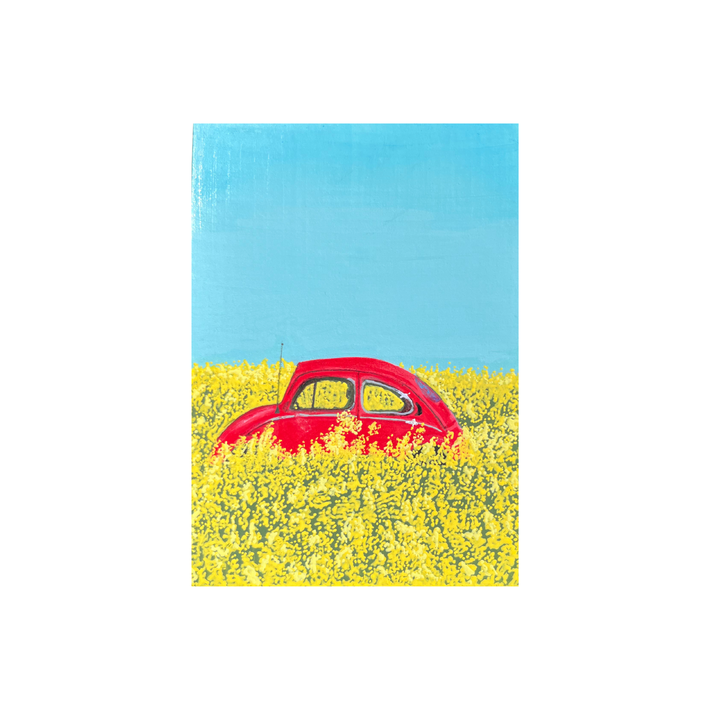 ACEO Yellow Field