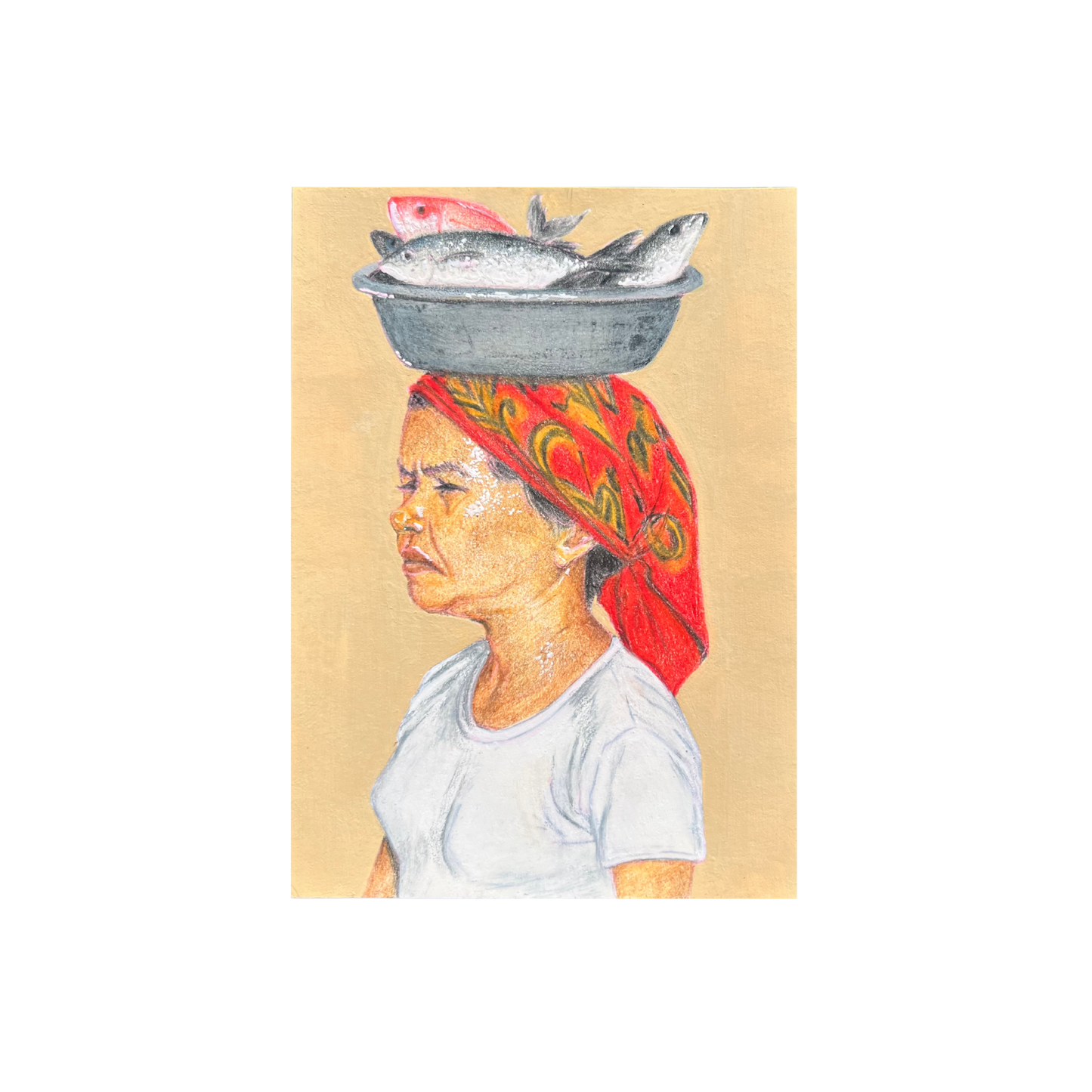 ACEO Fish Lady