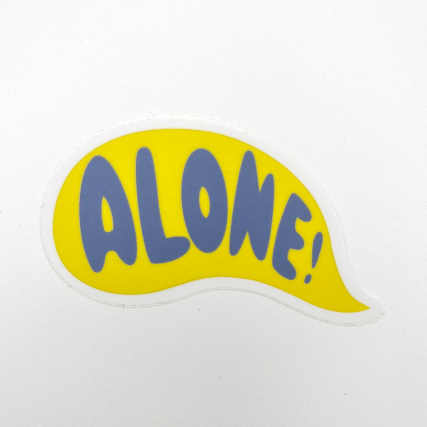 Alone Sticker