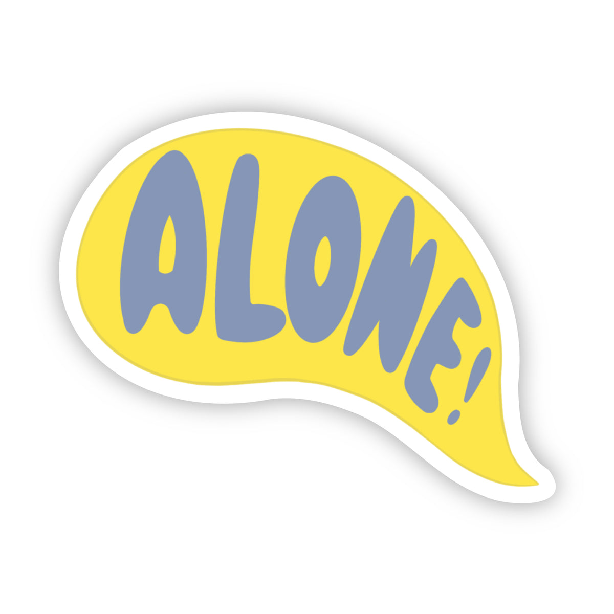 Alone Sticker